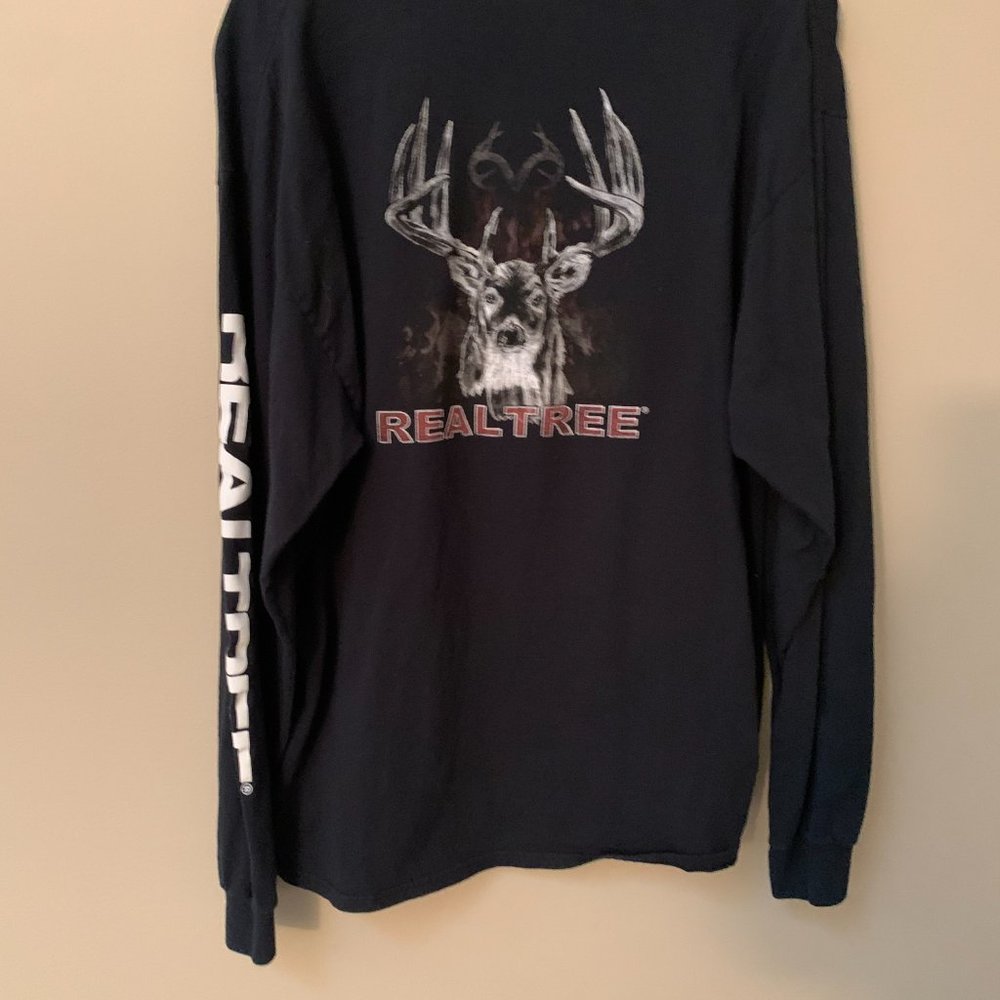 MENS REALTREE LONG SLEEVE TEE SHIRT SIZE XL  #433 - Picture 2 of 3